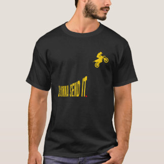 Camiseta Vou Enviá-Lo Engraçado, Motocross Dirt Bike Meme