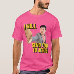 Camiseta Vou Enviá-Lo Para Jesus