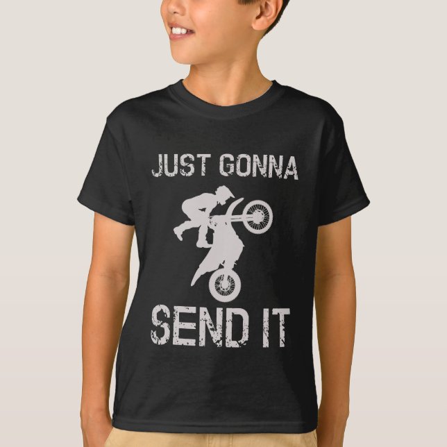 Camiseta Vou Enviar Bicicleta de Terra (Frente)