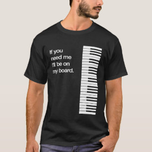 Camiseta Vou Estar No Meu Conselho Piano Chaves Engraçadas 