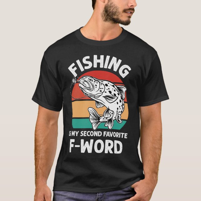 Camiseta Vou falar sobre Pesca com qualquer um (Frente)