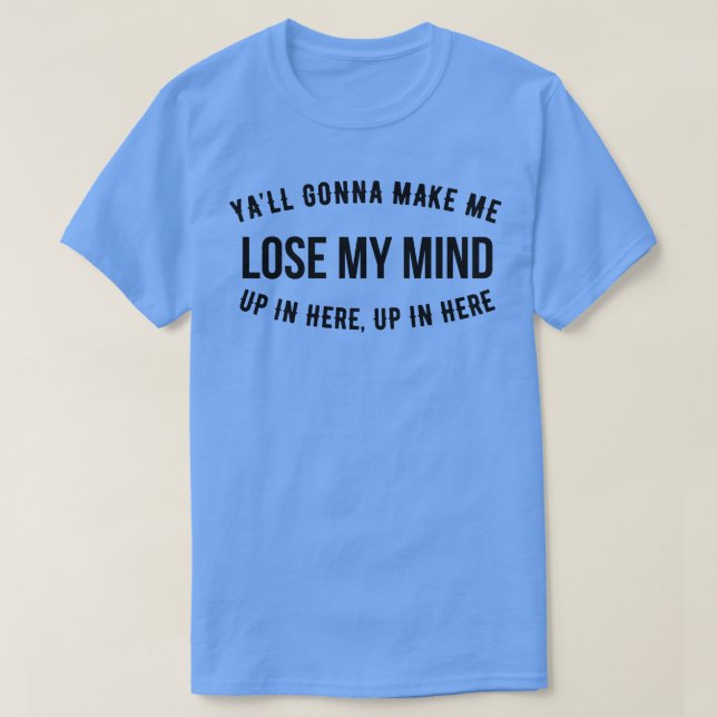 Camiseta Vou fazer-me perder aqui em cima (Frente do Design)