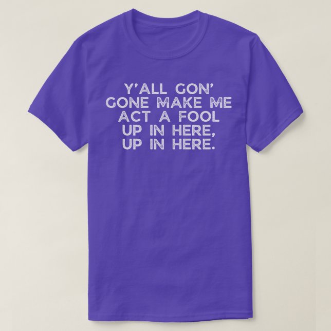 Camiseta vou fazer-me ser tolo (Frente do Design)