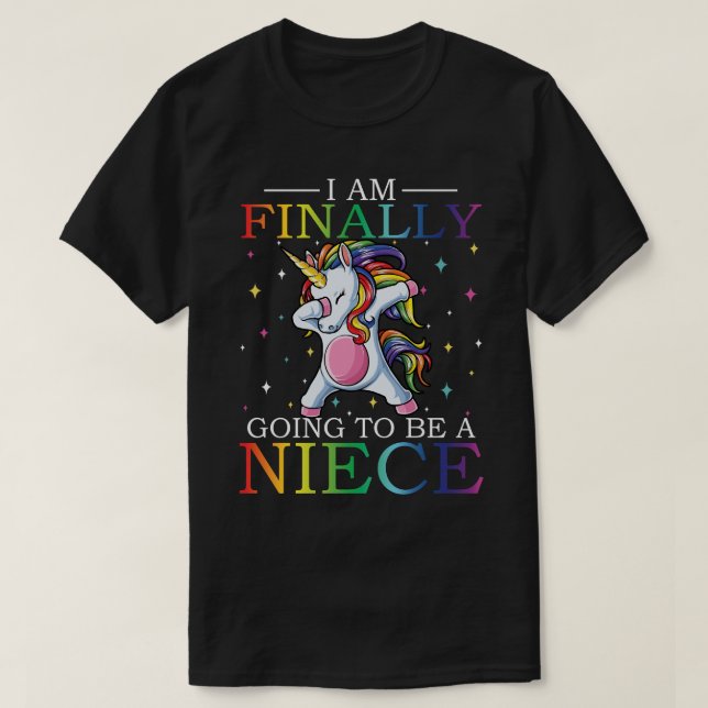 Camiseta Vou Finalmente Ser Uma NIECE (Frente do Design)