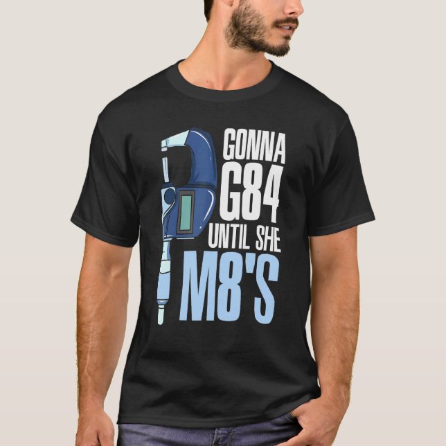 Camiseta Vou G84 até M8s Mecânica Cnc Machinist Hum (Frente)