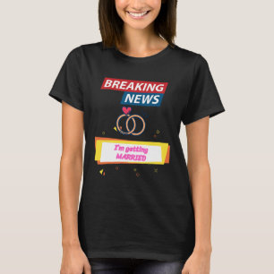 Camiseta Vou me casar para ser noiva Groo