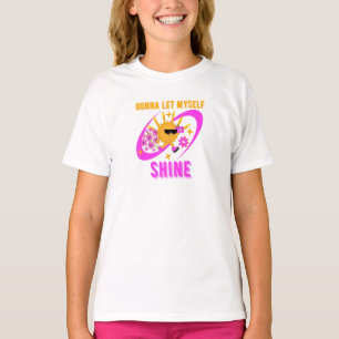 Camiseta Vou Me Deixar Brilhar Declaração De Amor Próprio