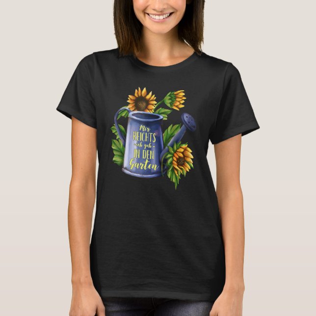 Camiseta Vou Para O Jardim De Hobby (Frente)