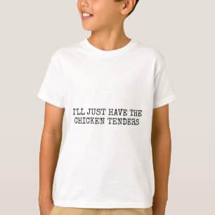 Camiseta Vou Pegar Só Os Tenders De Frango Funny Chicken L