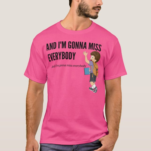 Camiseta Vou Perder A Todos Tchau Engraçado Rap Dos 90 (Frente)