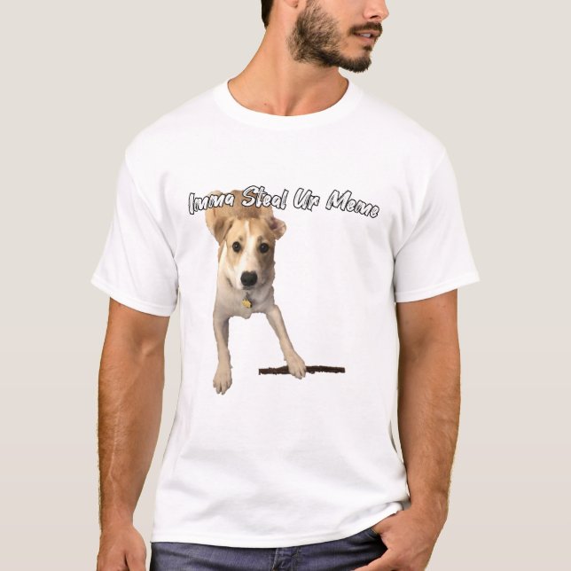 Camiseta Vou roubar o nosso meme... (Frente)