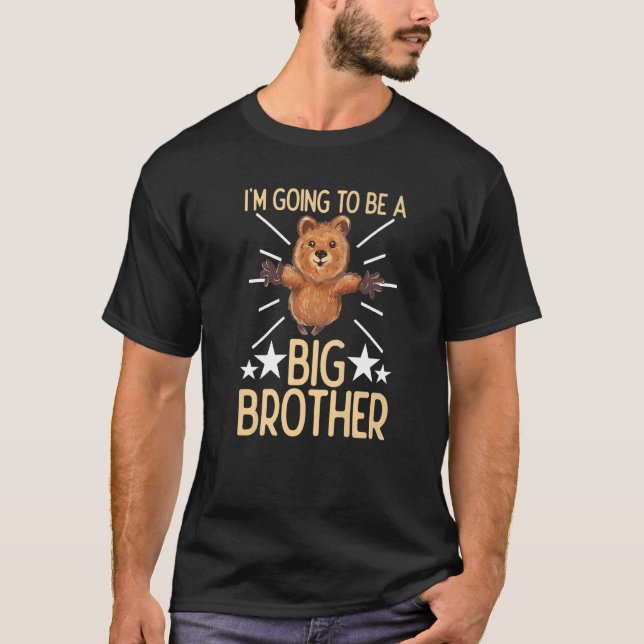 Camiseta Vou ser um grande irmão (Frente)