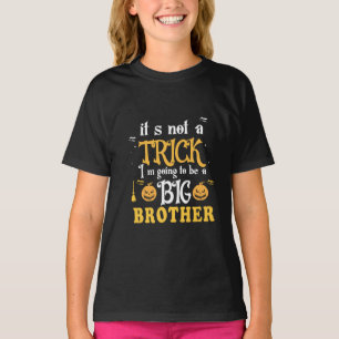 Camiseta Vou ser um grande irmão T-Shirt - Engraçado