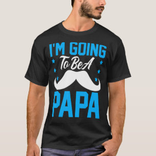 Camiseta Vou ser um Papa Mustache.