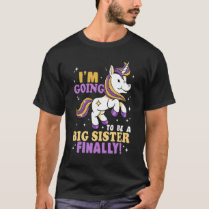 Camiseta Vou ser uma Irmã Grande Finalmente