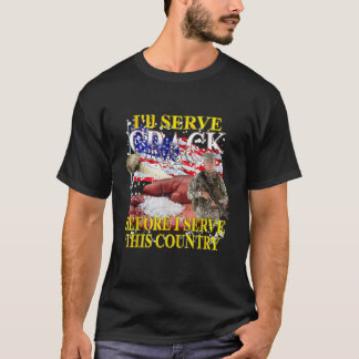 Camiseta Vou servir crack antes de servir este país