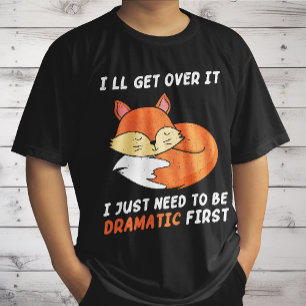 Camiseta Vou superar, só preciso ser dramático primeiro