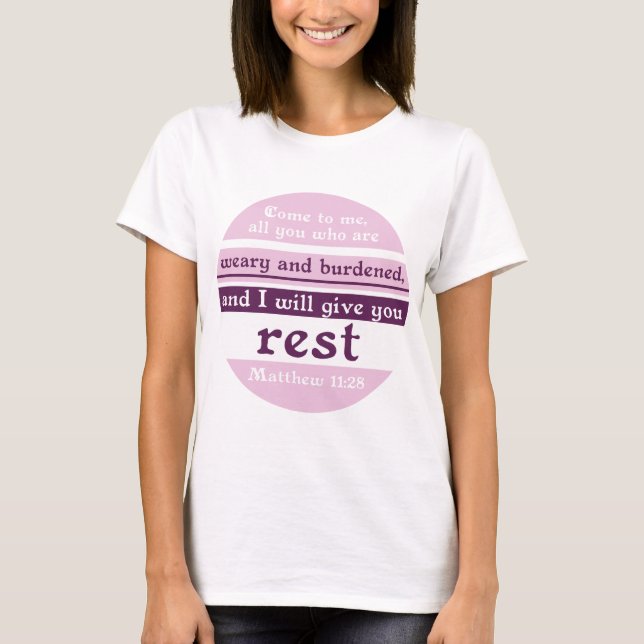 Camiseta Vou Te Dar O Descanso (Frente)