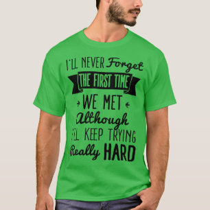 Camiseta Vou tentar esquecer você