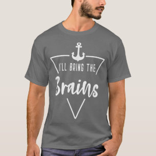 Camiseta Vou Trazer A Noiva Do Cérebro Bridesmaid Boat Beac