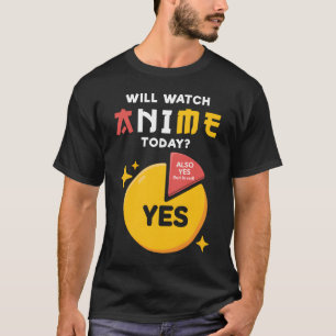 Camiseta Vou Ver Anime Hoje Japão Kawaii Manga Otaku