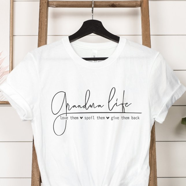 Camiseta Vovó (Grandma Life Tshirt)
