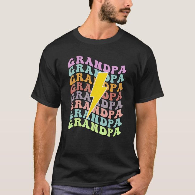 Camiseta Vovô Aestésico Preparado Para O Dia Dos Avós (Frente)