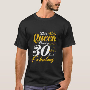 Camiseta Vovó aniversário de 30 anos Mãe 30 Anos Aniversári
