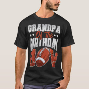 Camiseta Vovô, aniversário de futebol Boy Family Baller, po