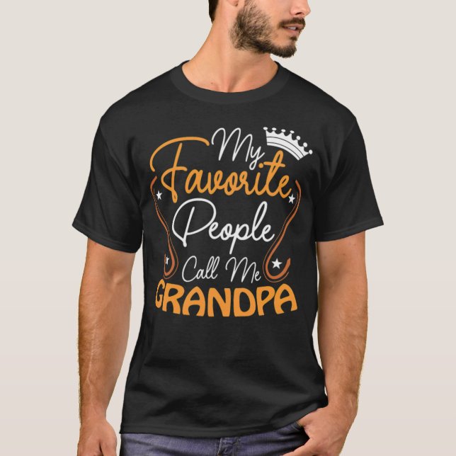Camiseta Vovô, avô, Buda (Frente)
