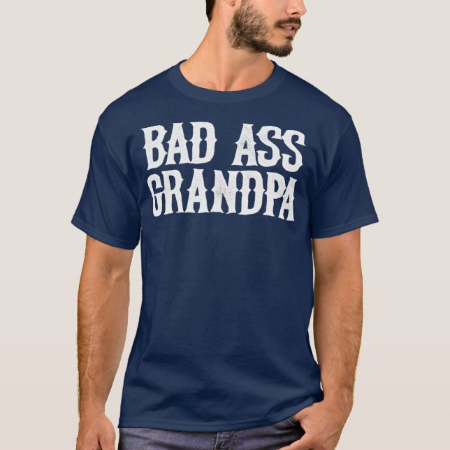 Camiseta Vovô Badass (Frente)