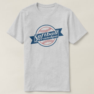 Camiseta Vovô Baseball, Com Impressão