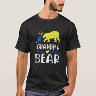 Camiseta Vovó Bear Family Correspondendo Síndrome de Awaren