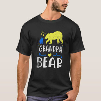 Camiseta Vovô Bear Family Correspondendo Síndrome de Awaren