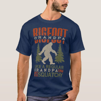 Camiseta Vovô Bigfoot Homens Gramatch Regulares