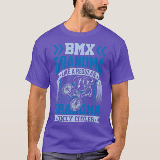 Camiseta Vovó BMX Como Uma Vovó Normal Só Mais Fria