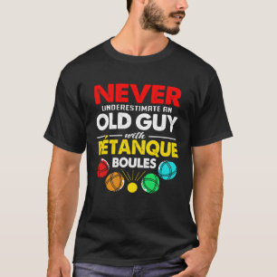 Camiseta Vovô Bocce Ball Para O Velho
