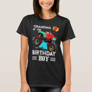 Camiseta Vovó Bonita De Um Monstro Festa De Aniversário De