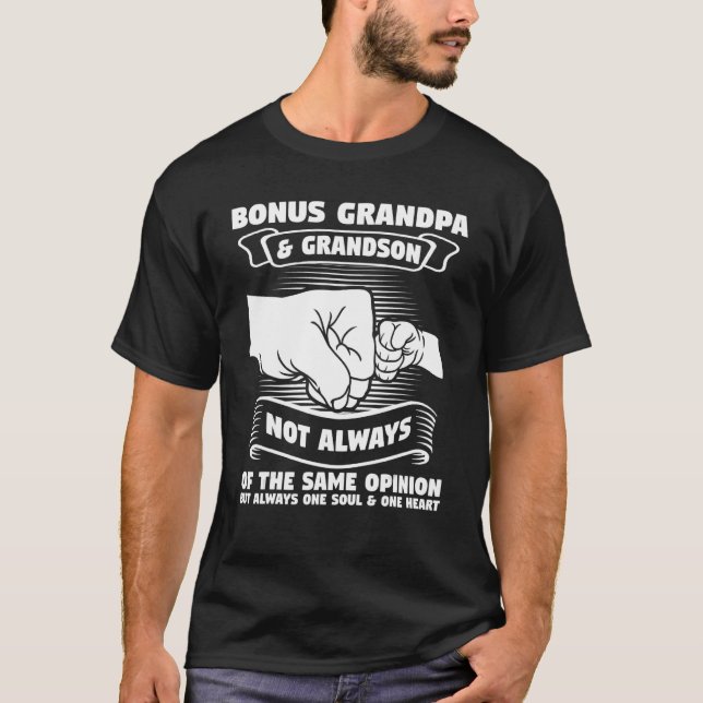 Camiseta Vovô Bonus Nem Sempre Passo Gran (Frente)