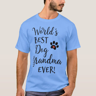 Camiseta Vovó Cachorro Grande Vovó Cachorro Vovô Dava Prese