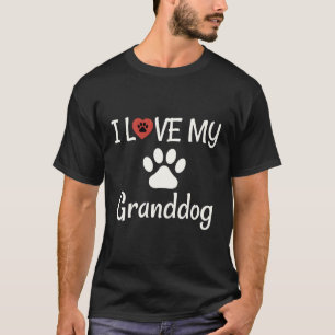 Camiseta Vovô Cachorro Vovó Vovô Eu Amo Meu Avô