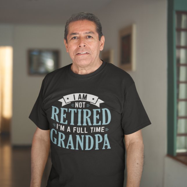 Camiseta Vovô, Cheio aposentado (retired grandpa shirt)