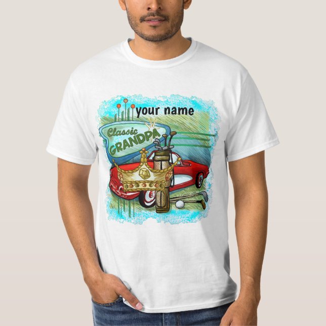 Camiseta Vovô clássico (Frente)