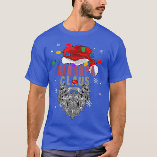 Camiseta Vovô Claus Papais noeis De Natal Feias Com Luz