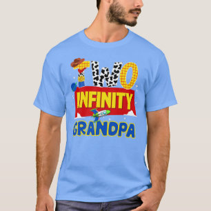 Camiseta Vovô Cowboy Dois Infinitos E Além De Aniversário D