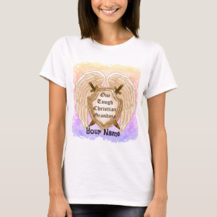 Camiseta vovó cristã dura personalizada
