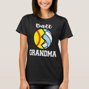 Camiseta Vovó da Bola Softball Vovó de Voleibol