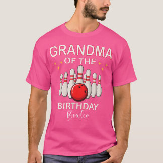 Camiseta Vovó Da Boliche Birthday Bowler Boy Pa
