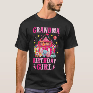 Camiseta Vovó Da Família Do Carnaval De Birthday Girl