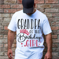 Vovô da Família Personalizada Birthday Girl
